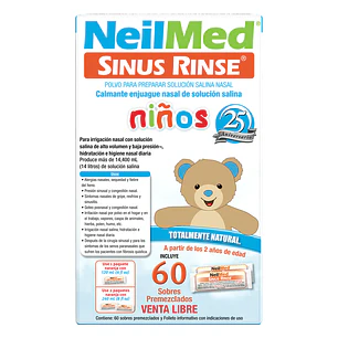 Sinus Rinse Pediátrico Refill (60 Sachets)