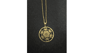 Stainless steel necklace - Metatrom