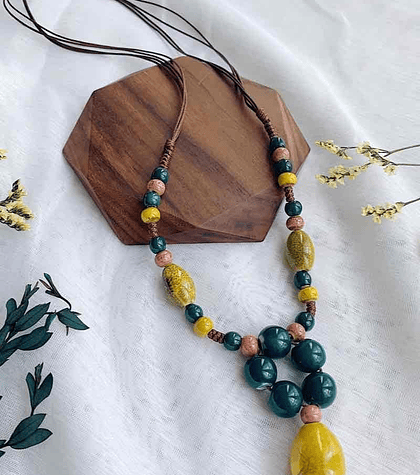 Extendable Ceramic Necklace