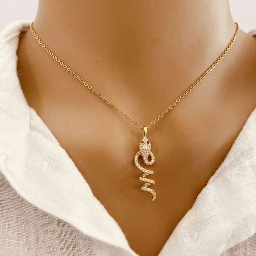 SNAKE - Stainless Steel Necklace