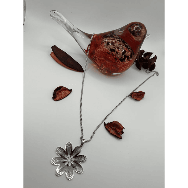 FLOWER - Stainless Steel Necklace 1