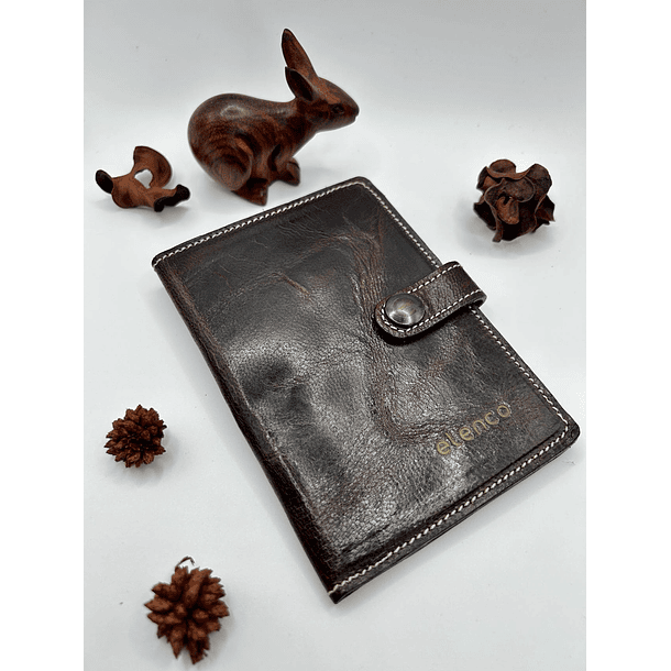 Leather passport holder 1