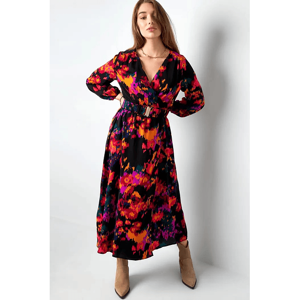 Floral Print Maxi Dress 2