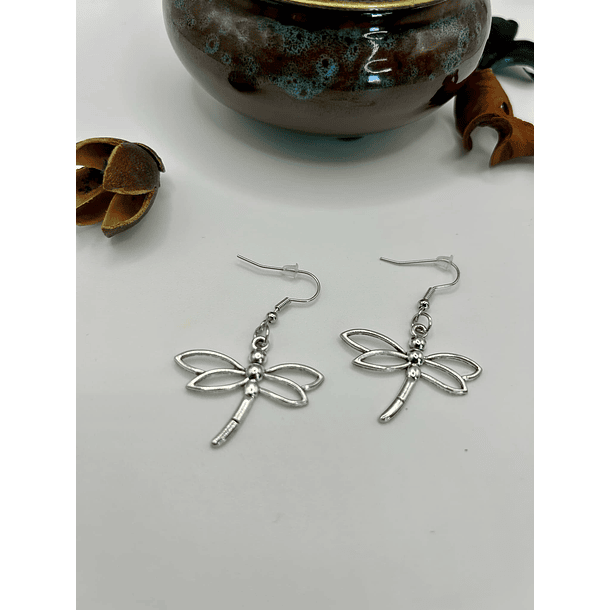 DRAGON FLY - Metal earring 2