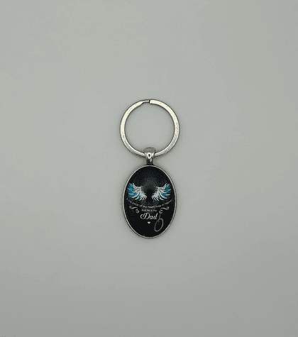 DAD - Stainless Steel Keychain