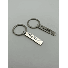 King & Queen Matching Keychains 2