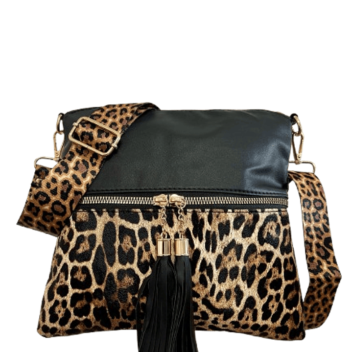 Chic Leopard Print Crossbody Bag 1