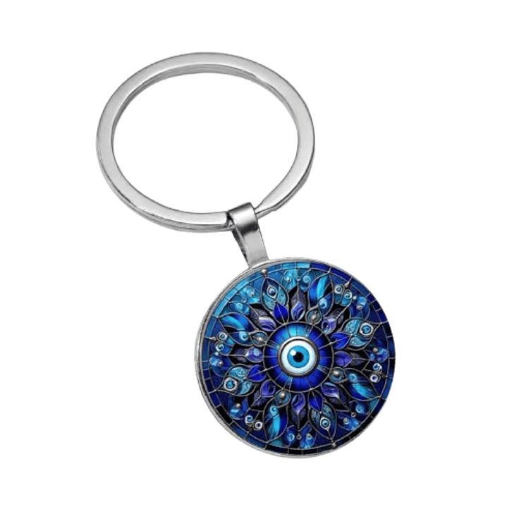 Protective Evil Eye Keychain – A Symbol of Luck and Protection 1