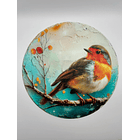 Robin Bird Decorative Wall Plaque – A Touch of Nature’s Beauty 1