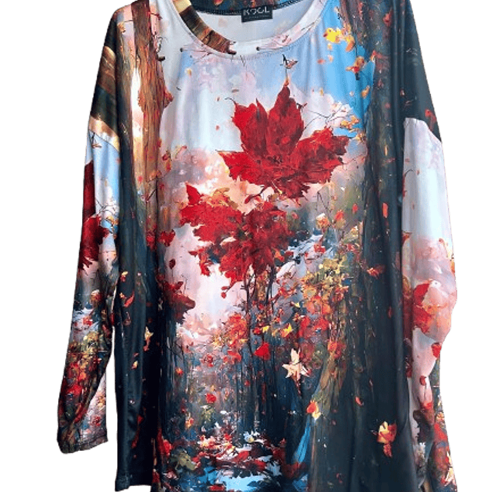 Enchanted Autumn Forest Sweater 1