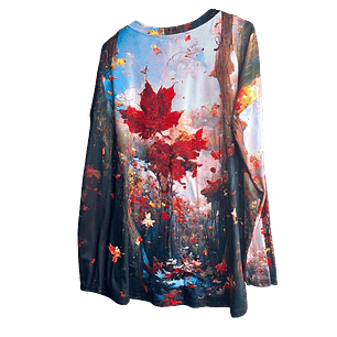 Enchanted Autumn Forest Sweater