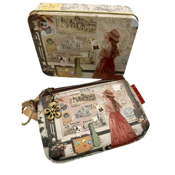 Wanderlust Memories Wallet with Collectible Tin Box 1