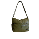 Casual Chic Olive Green Shoulder Bag 1