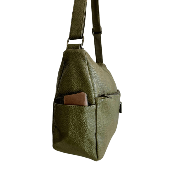 Casual Chic Olive Green Shoulder Bag 3