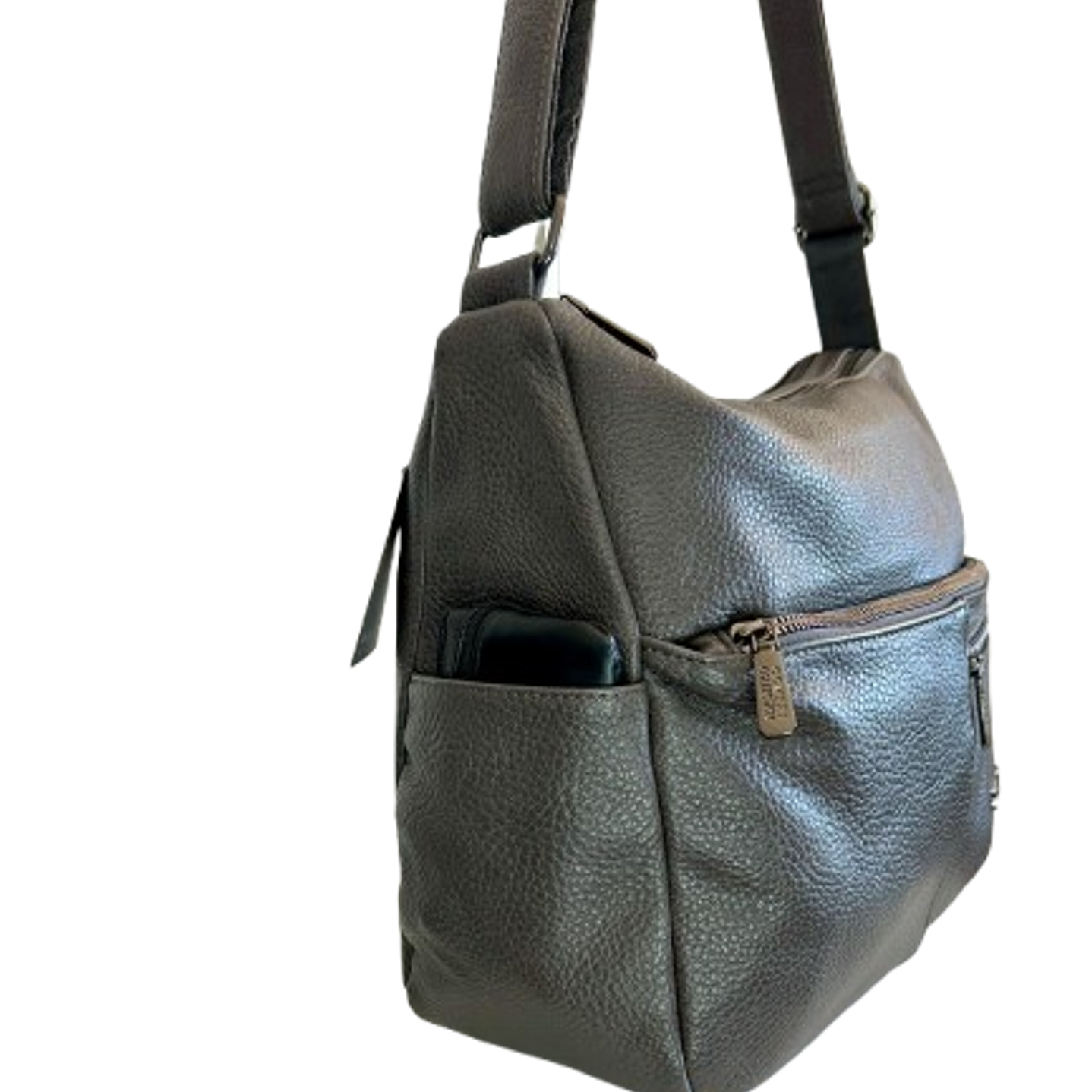 Casual Chic Gray Shoulder Bag 3