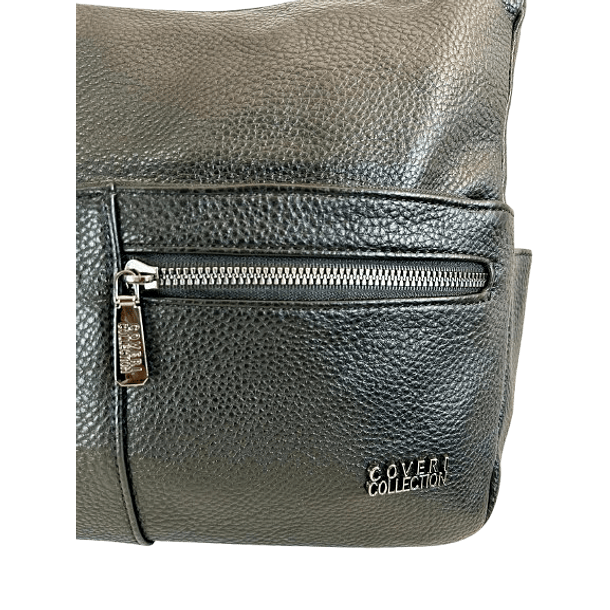 Casual Chic Black Shoulder Bag 2