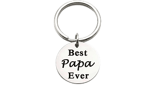 Steel Keychain - The best pope of all time