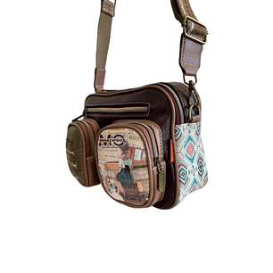 Bohemian Café Crossbody Bag