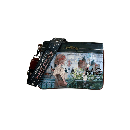 Dreamy Castle View Crossbody Bag