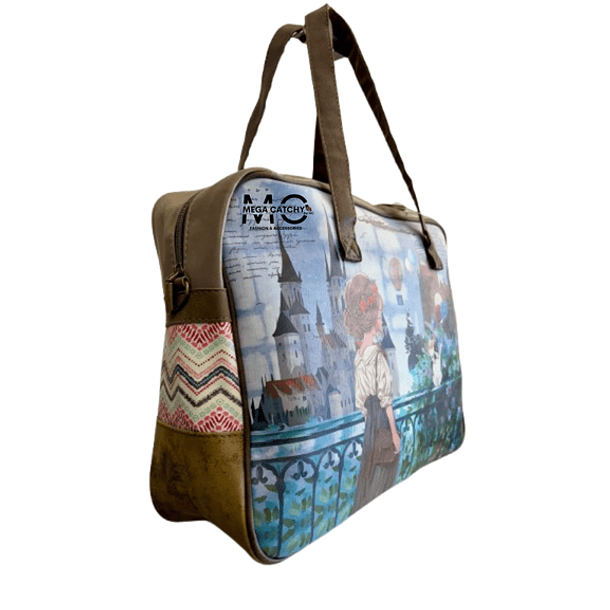 Dreamy Castle View Laptop Bag 2