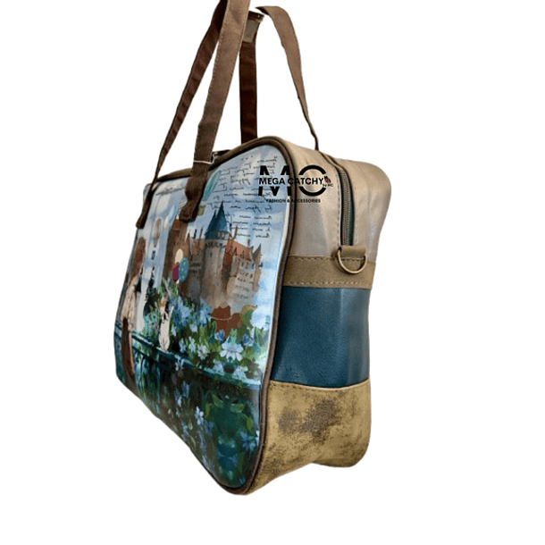 Dreamy Castle View Laptop Bag 3