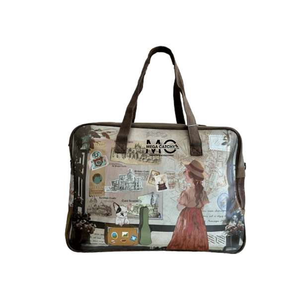 Wanderlust Diary Laptop Bag 1