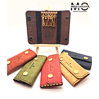 Handcrafted Cork Key Holder Wallet - Customizable with Card & Cash Slots 1