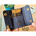 Handcrafted Cork Key Holder Wallet - Customizable with Card & Cash Slots 3