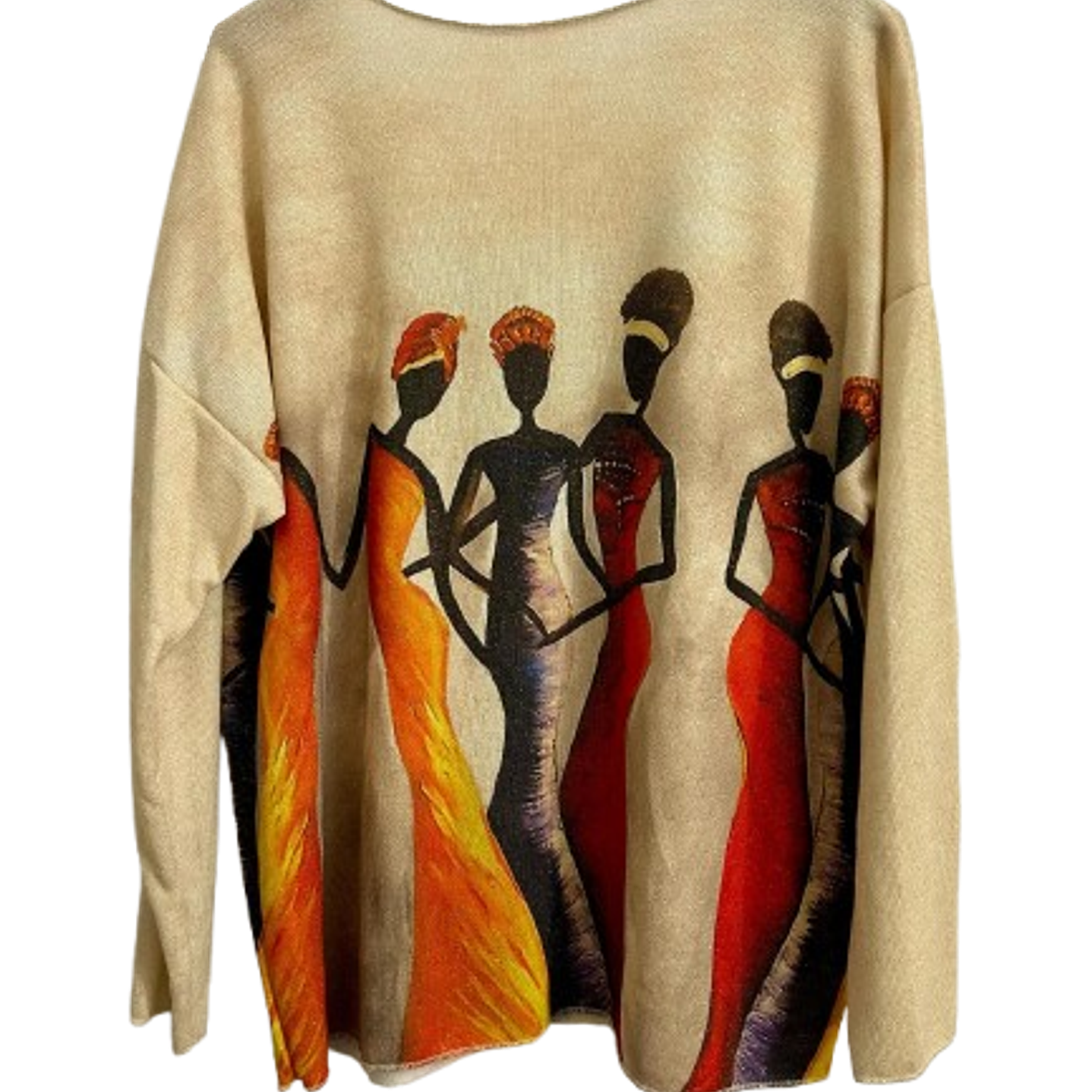 Cultural Muse V-Neck Knit Top 2