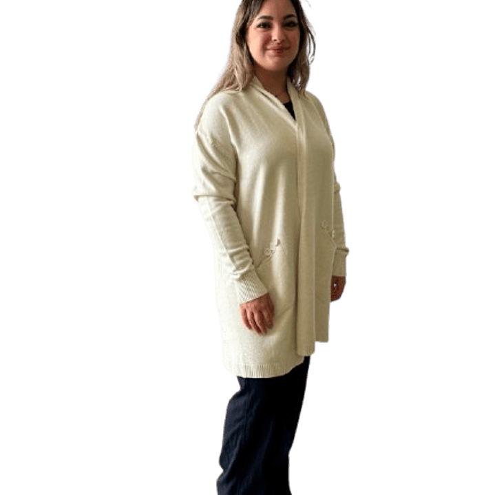 Classic Italian Knit Cardigan - One Size 2