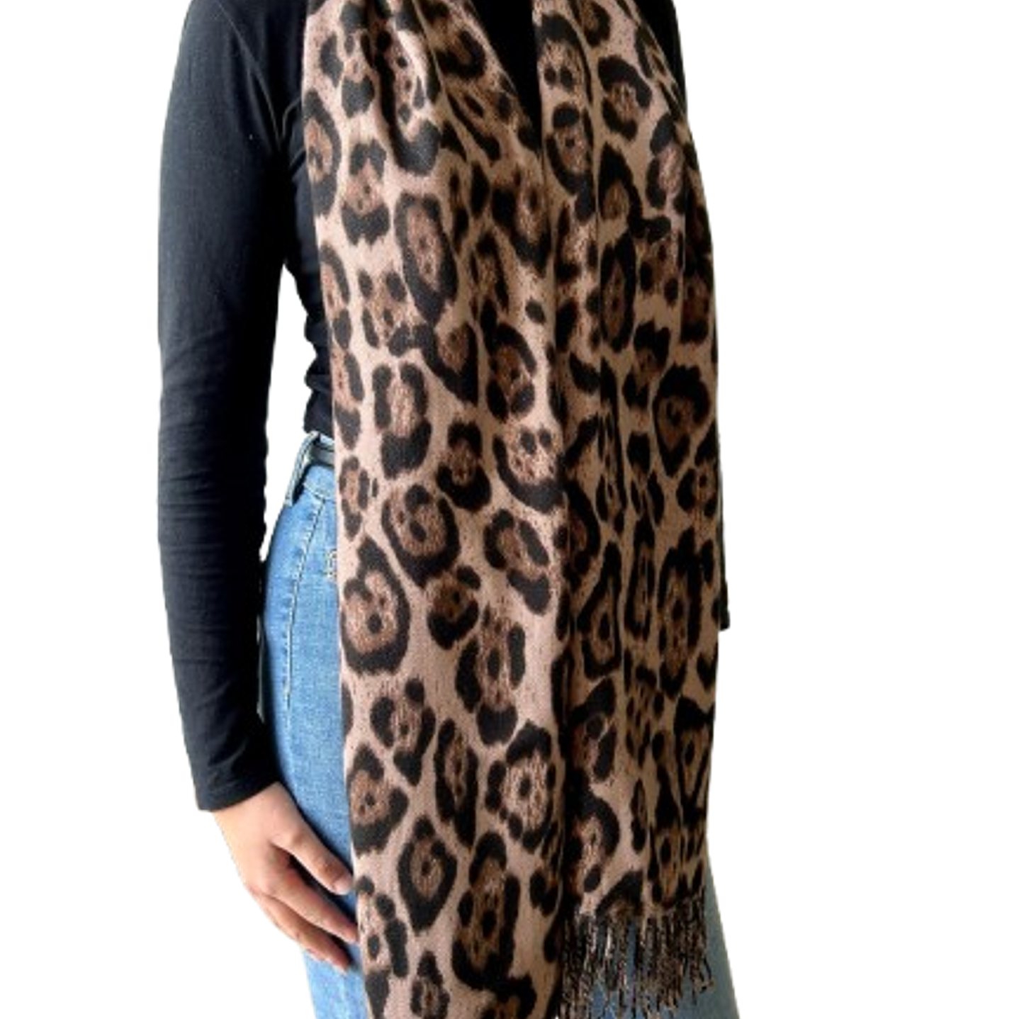 Classic Leopard Print Scarf 2