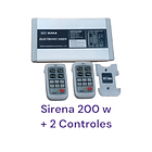 SIRENA INALAMBRICA M830A 02 CONTROLES 12V 1