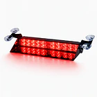 BALIZA INTERIOR DOS MODULOS 12 LED ROJO 1