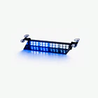 BALIZA INTERIOR DOS MODULOS 12 LED AZUL 2