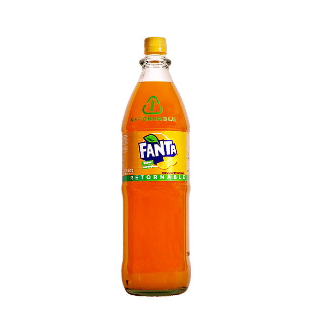 Fanta de 1.25 Litro retornable  