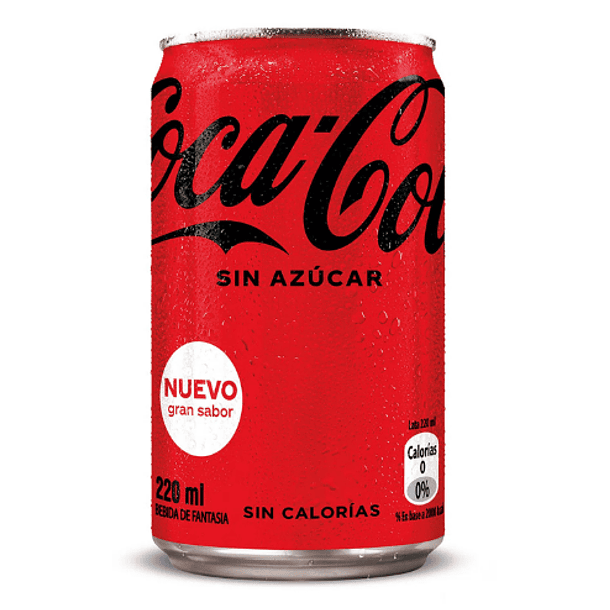 coca zero mini lata 