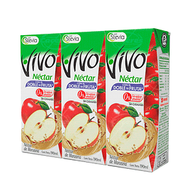 Jugo Vivo Bombillin manzana