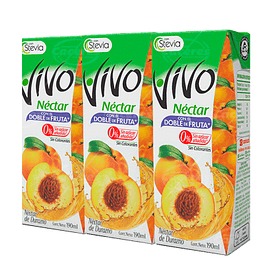 Jugo Vivo Bombillin durazno
