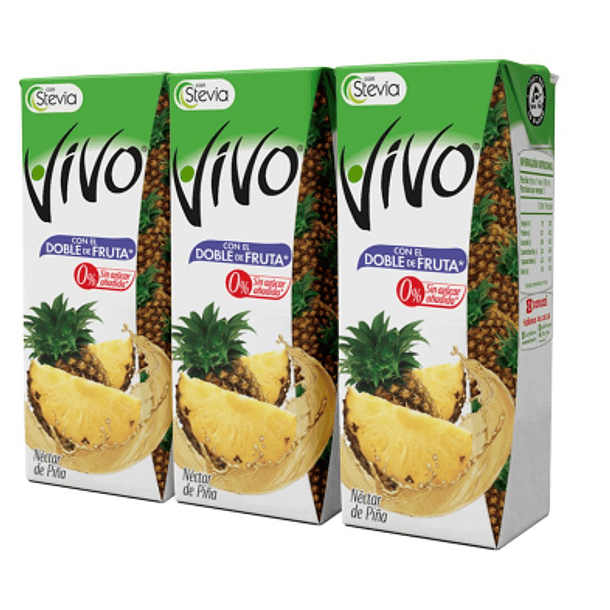 Jugo Vivo Bombillin piña 
