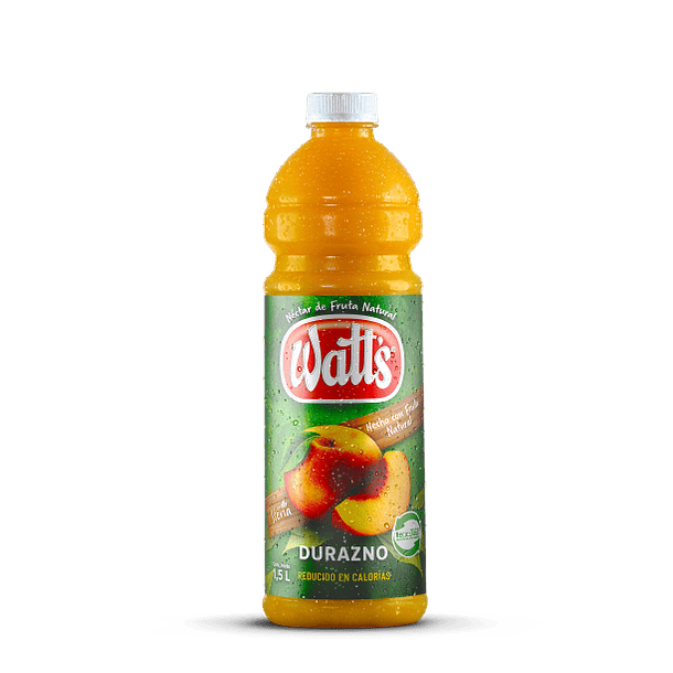 Jugo Watts de Durazno 1.5 Litros 