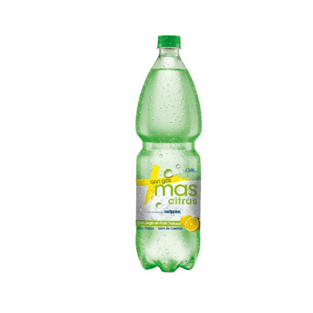 Agua Cachantun + Citrus 1.6 Litros. 