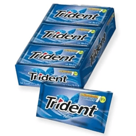 Dentyne Trident Azul. 