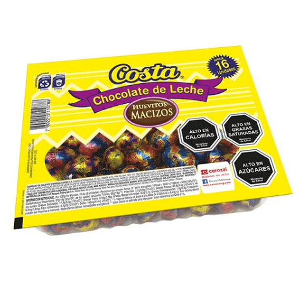 Huevito Costa chocolate macizo 