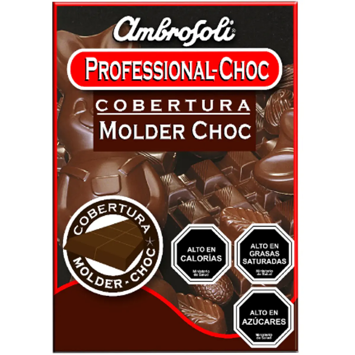 Cobertura de Chocolate Ambrosoli 1kg | Distribuidora Megamarina