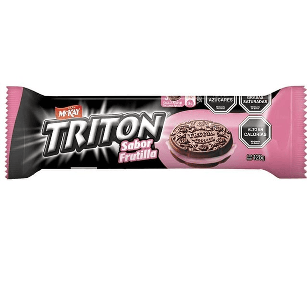 Galleta Triton Frutilla  