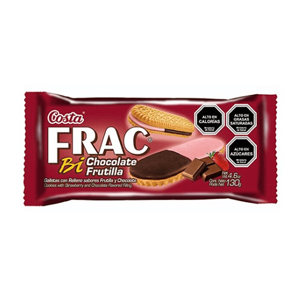 Frac By Chocolate Frutilla 130 grs 