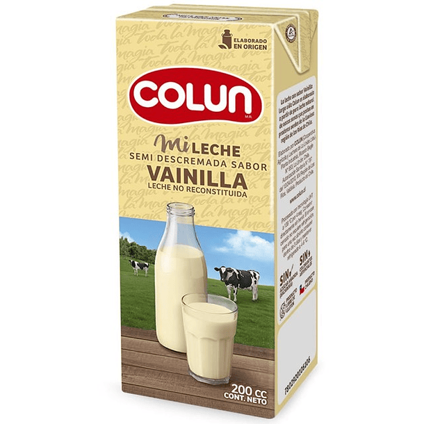 Leche Colun de Vainilla individual  