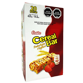 Cereal Bar Frutos rojos 