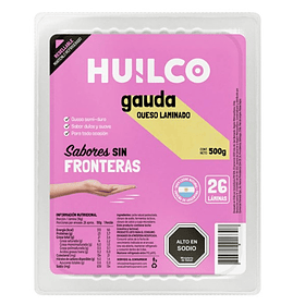 Queso Gauda Huilco laminado 500 GR