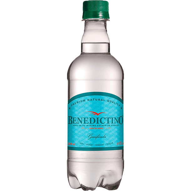 Benedictino con gas  500ml 